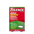 Tylenol Tylenol Severe Congestion And Pain Caplets 24 Count, PK48 3026225